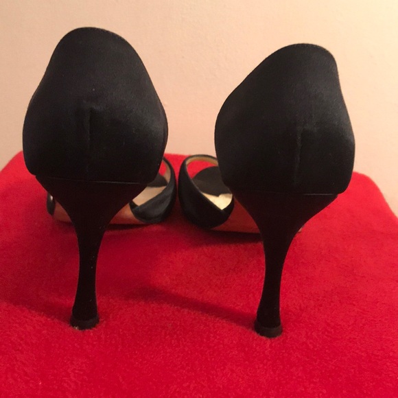 Manolo Blahnik Open Toe Heels - Picture 6 of 8